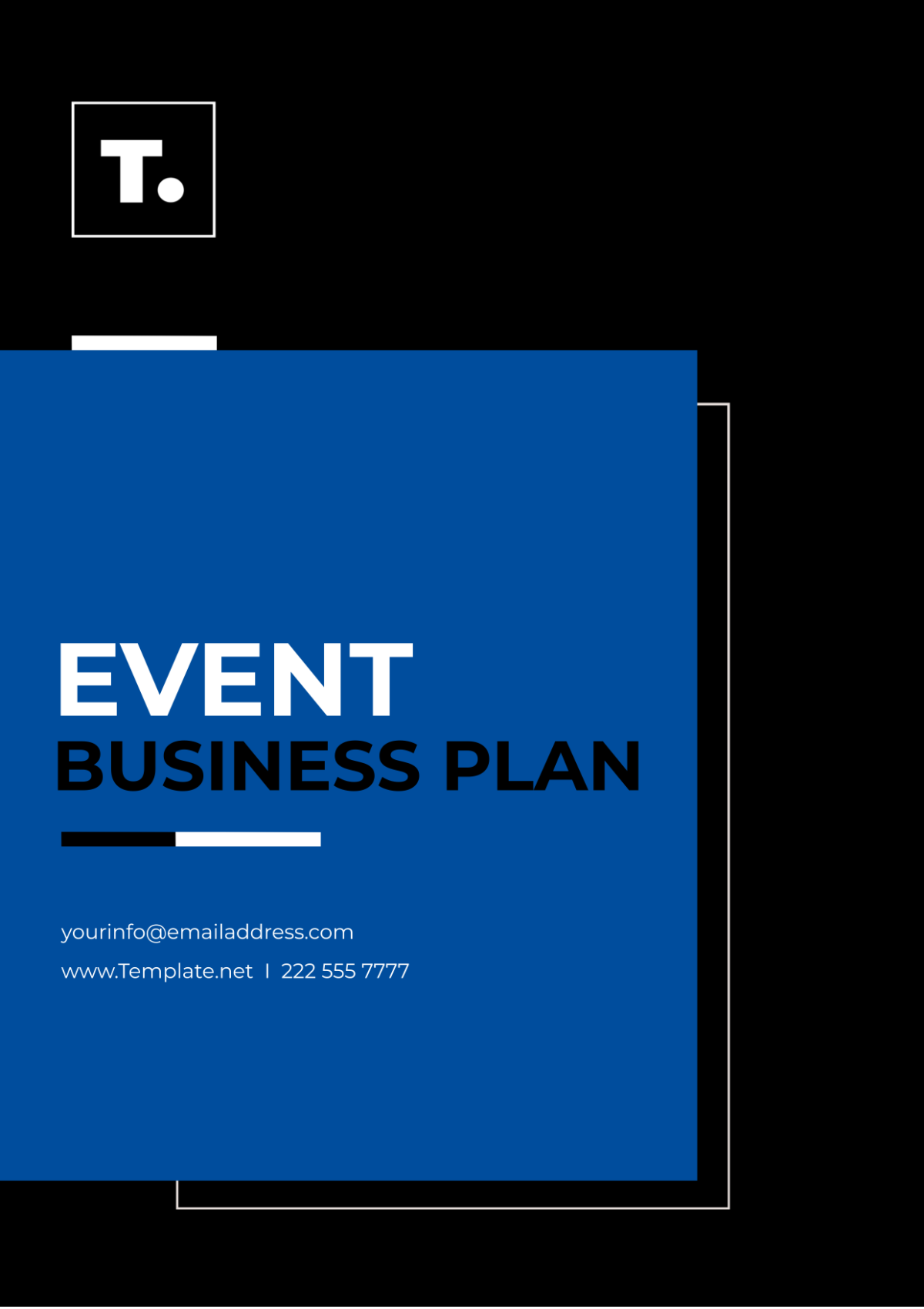 Event Business Plan Template