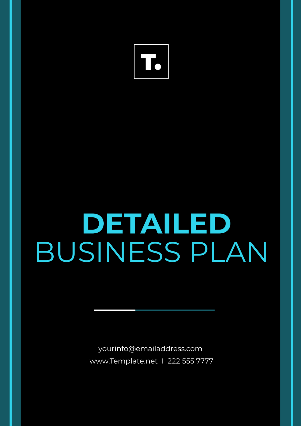 Detailed Business Plan Template