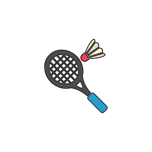 Badminton Sport Icon