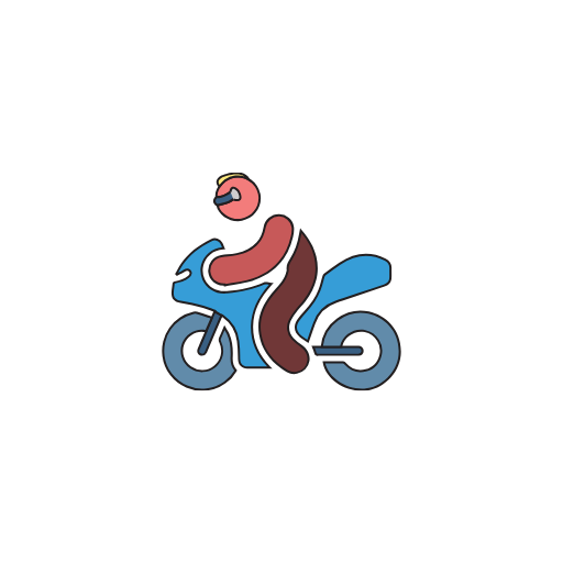 Free Motorcycle Racing Sport Icon