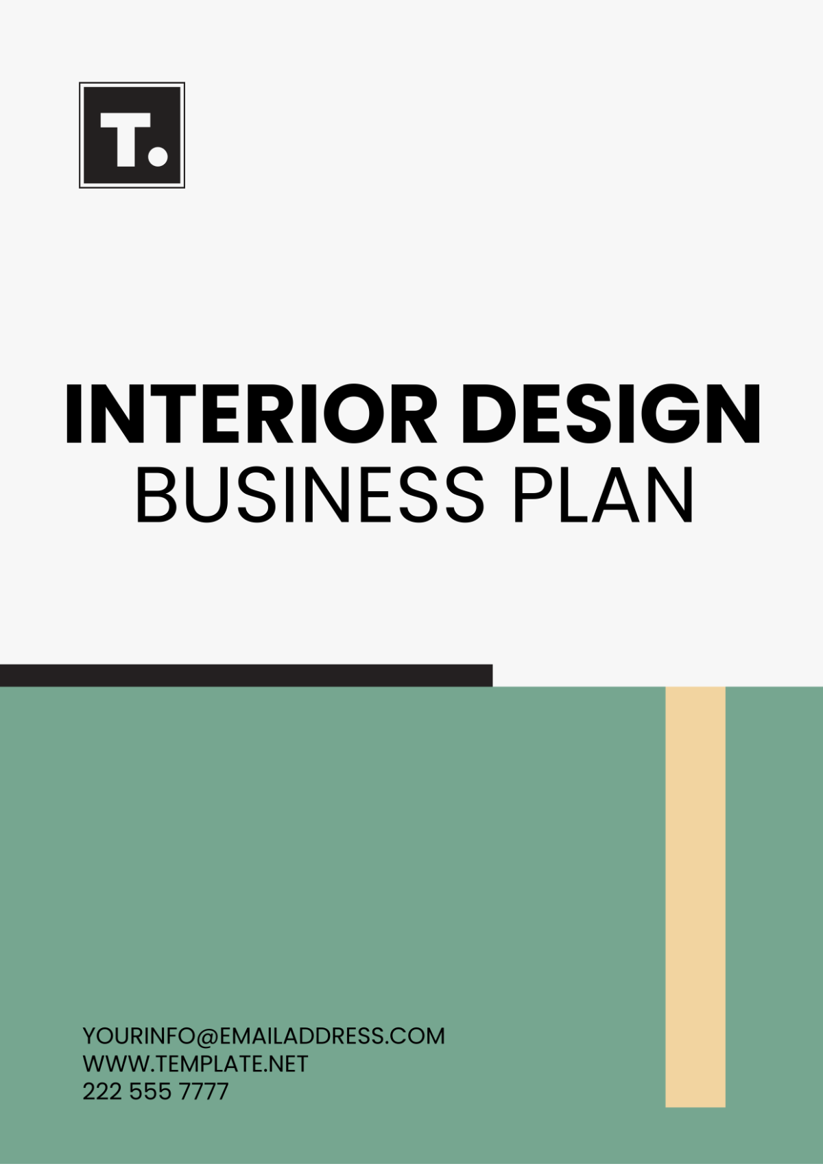 Interior Design Business Plan Template
