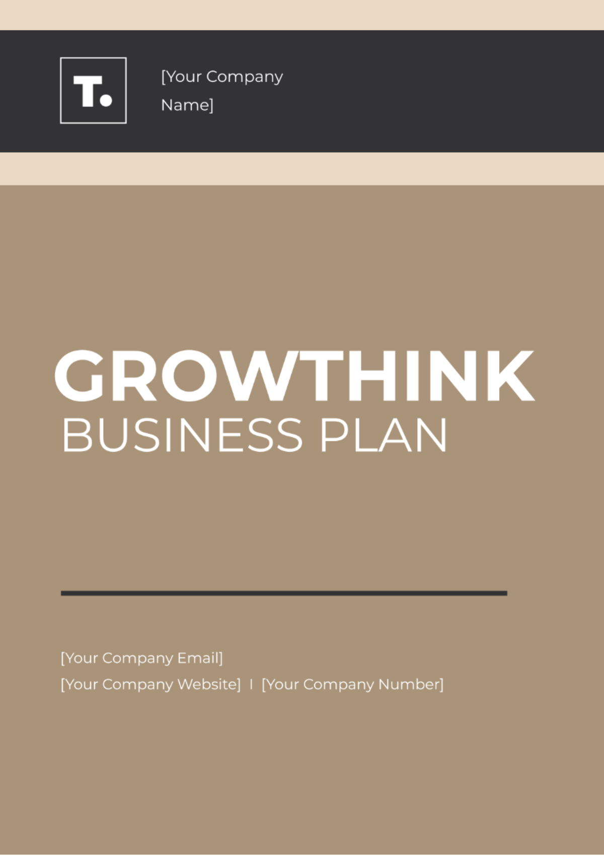 Growthink Business Plan Template - Edit Online & Download