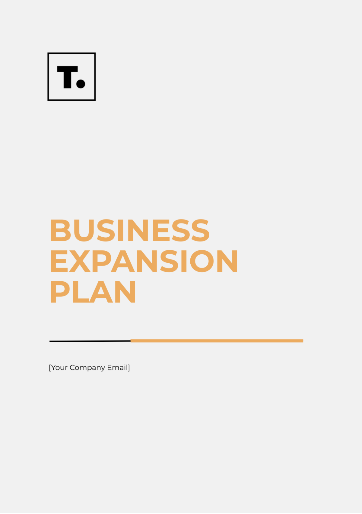 Printable Business Expansion Plan Template - Edit Online & Download