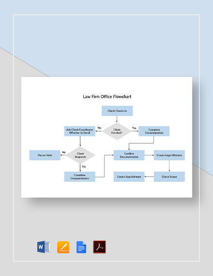 FREE Law Firm Flowchart PDF - Template Download | Template.net