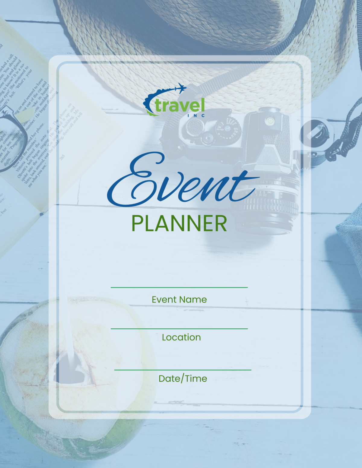 Travel Agency Event Planner Template