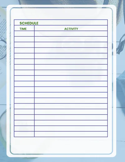 Free Travel Agency Event Planner Template to Edit Online