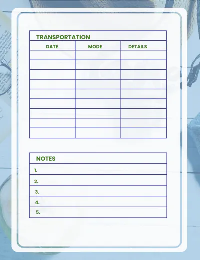 Free Travel Agency Event Planner Template to Edit Online