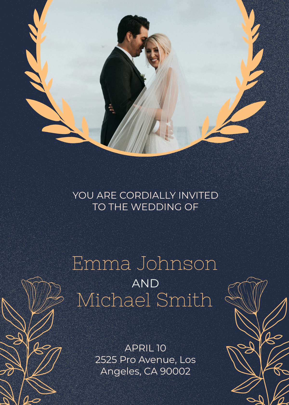Wedding Announcement Invitation