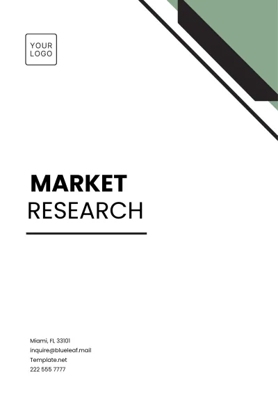 Free Market Research Template to Edit Online | Template.net to Edit Online