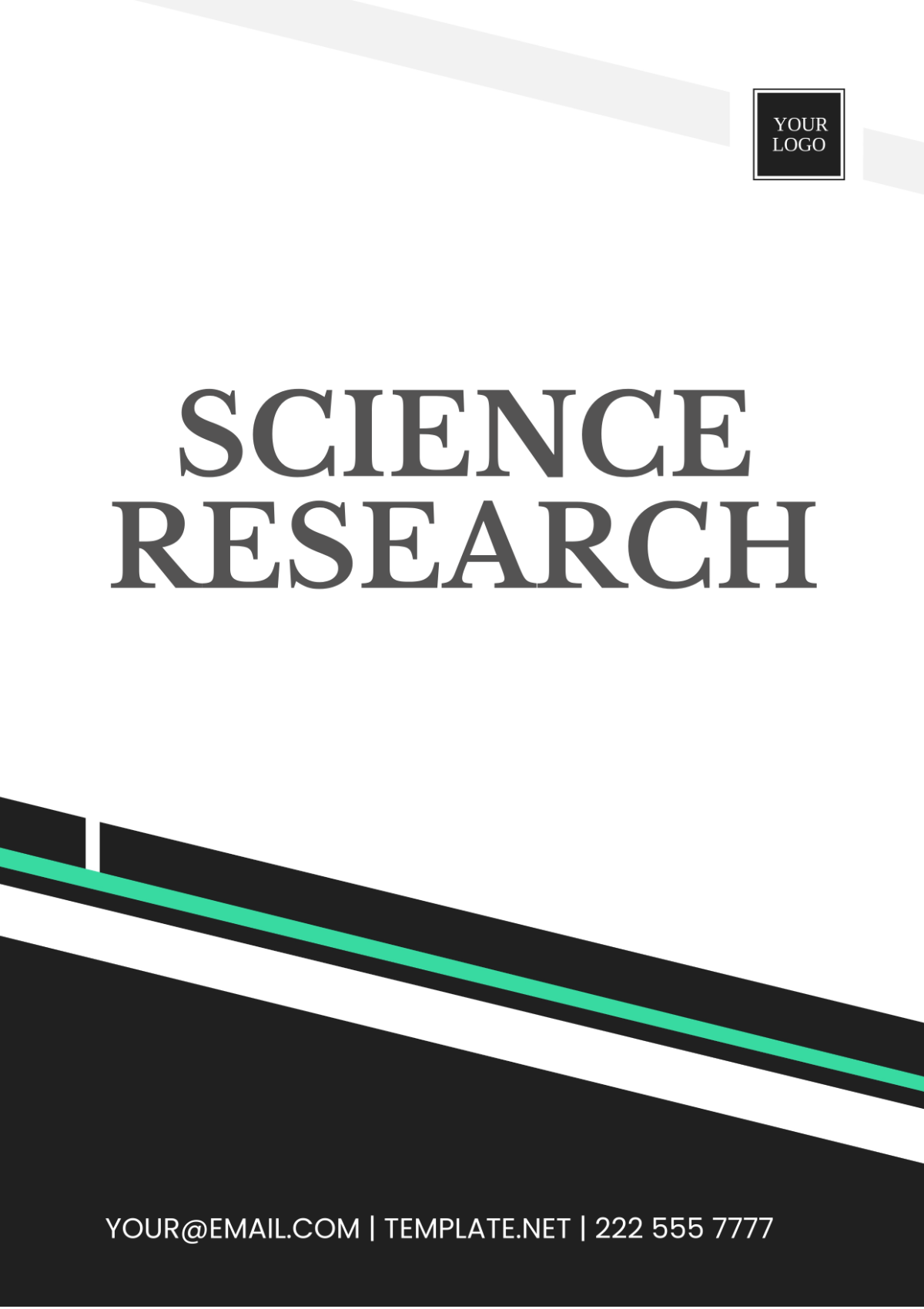 Free Science Research Template