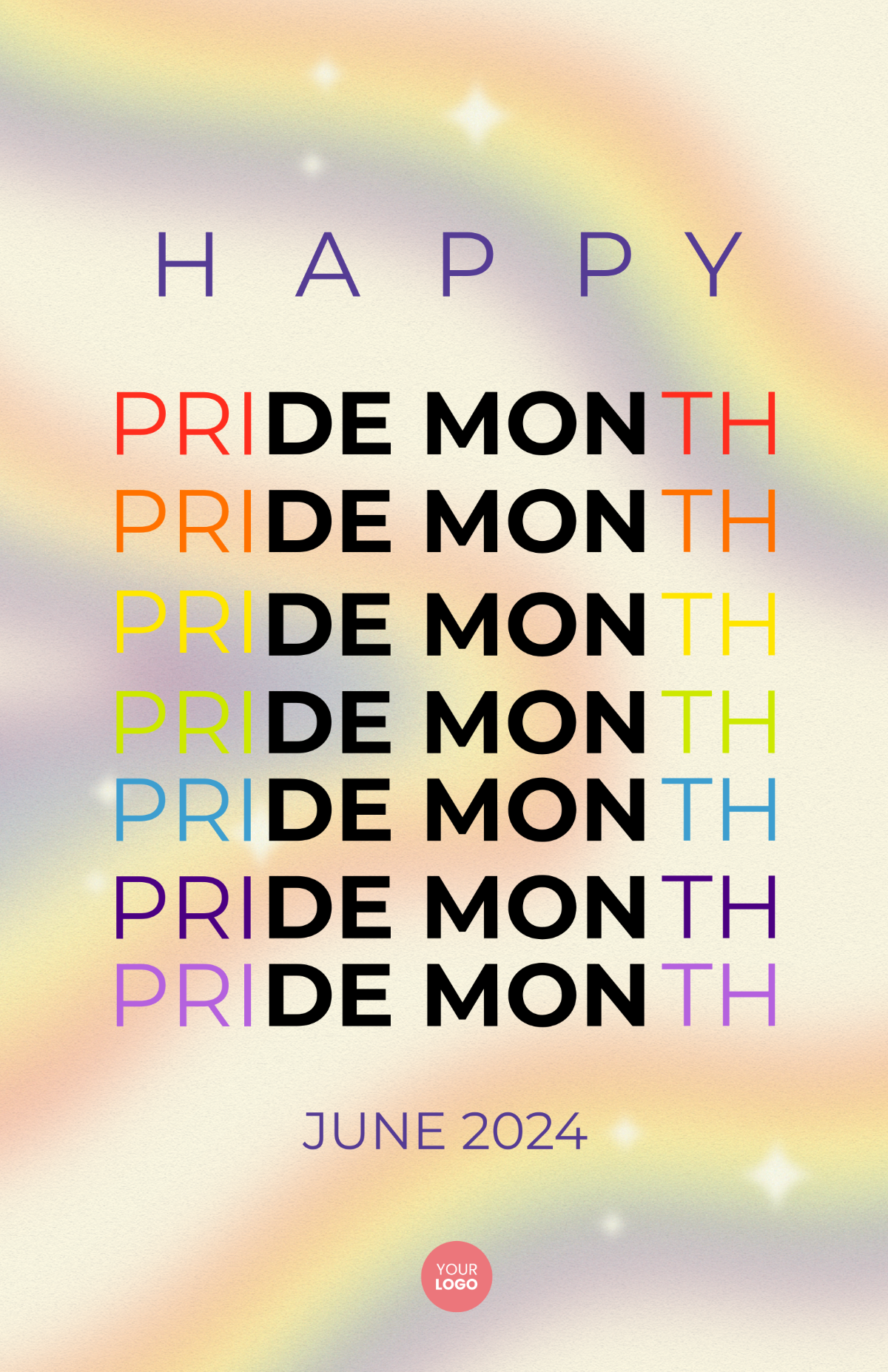 Pride Month Demon Poster