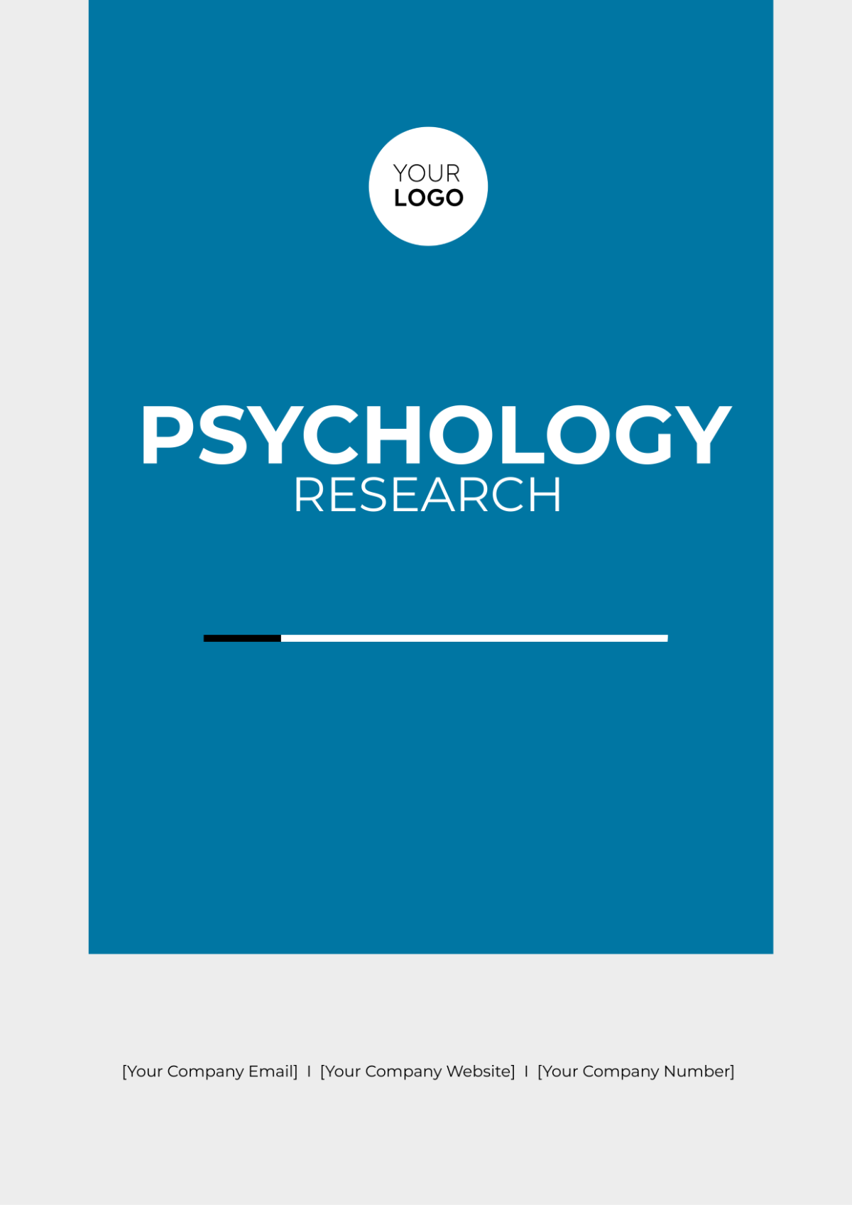 Psychology Research Template - Edit Online & Download