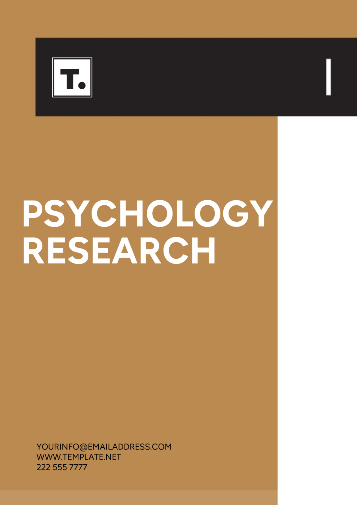 Free Psychology Research Template
