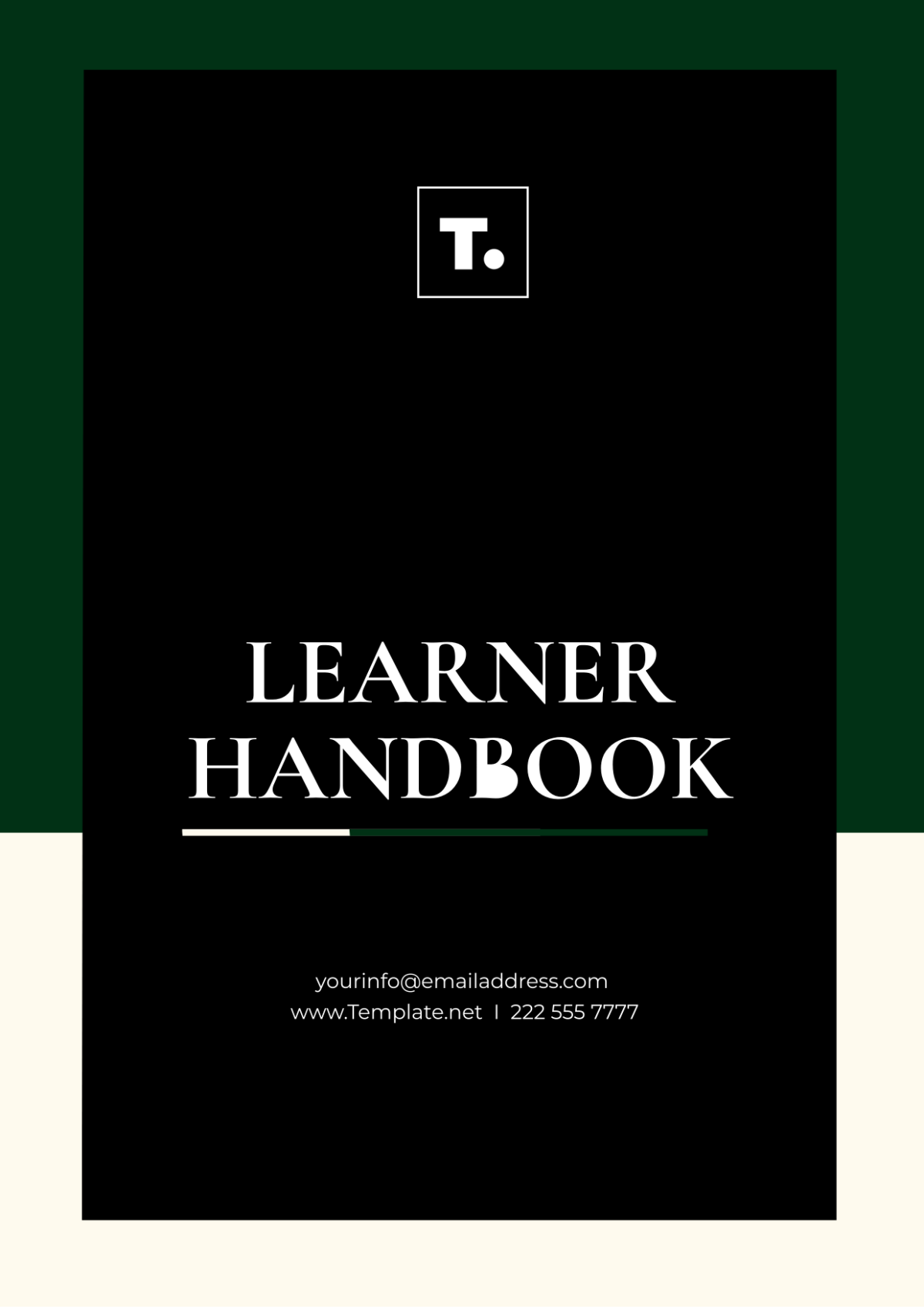 Learner Handbook Template - Edit Online & Download