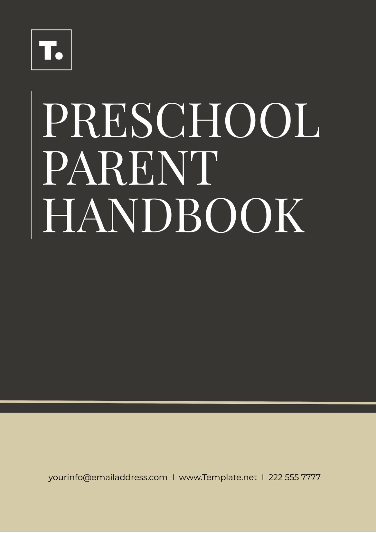 Preschool Parent Handbook Template - Edit Online & Download