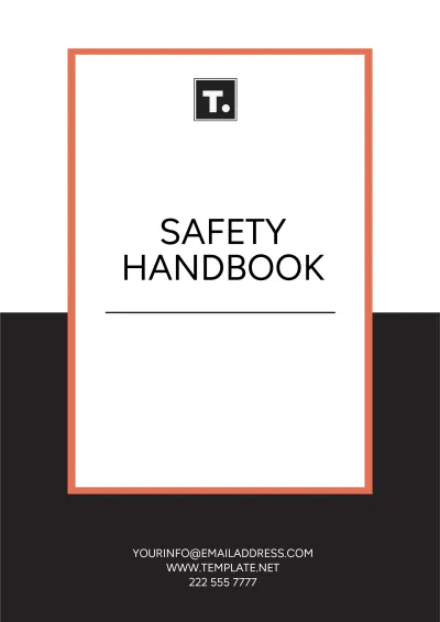 Free Safety Handbook Template to Edit Online
