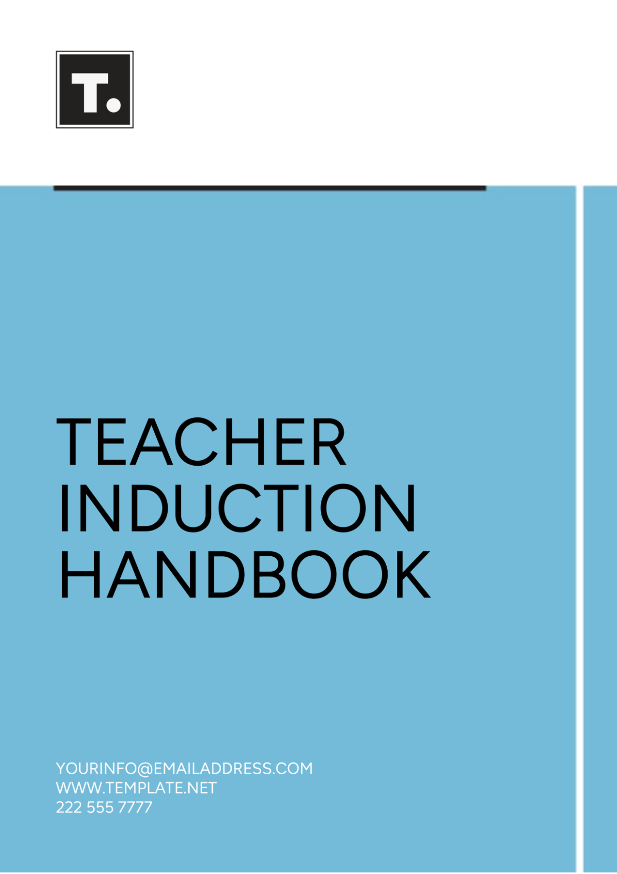 Teacher Induction Handbook Template - Edit Online & Download