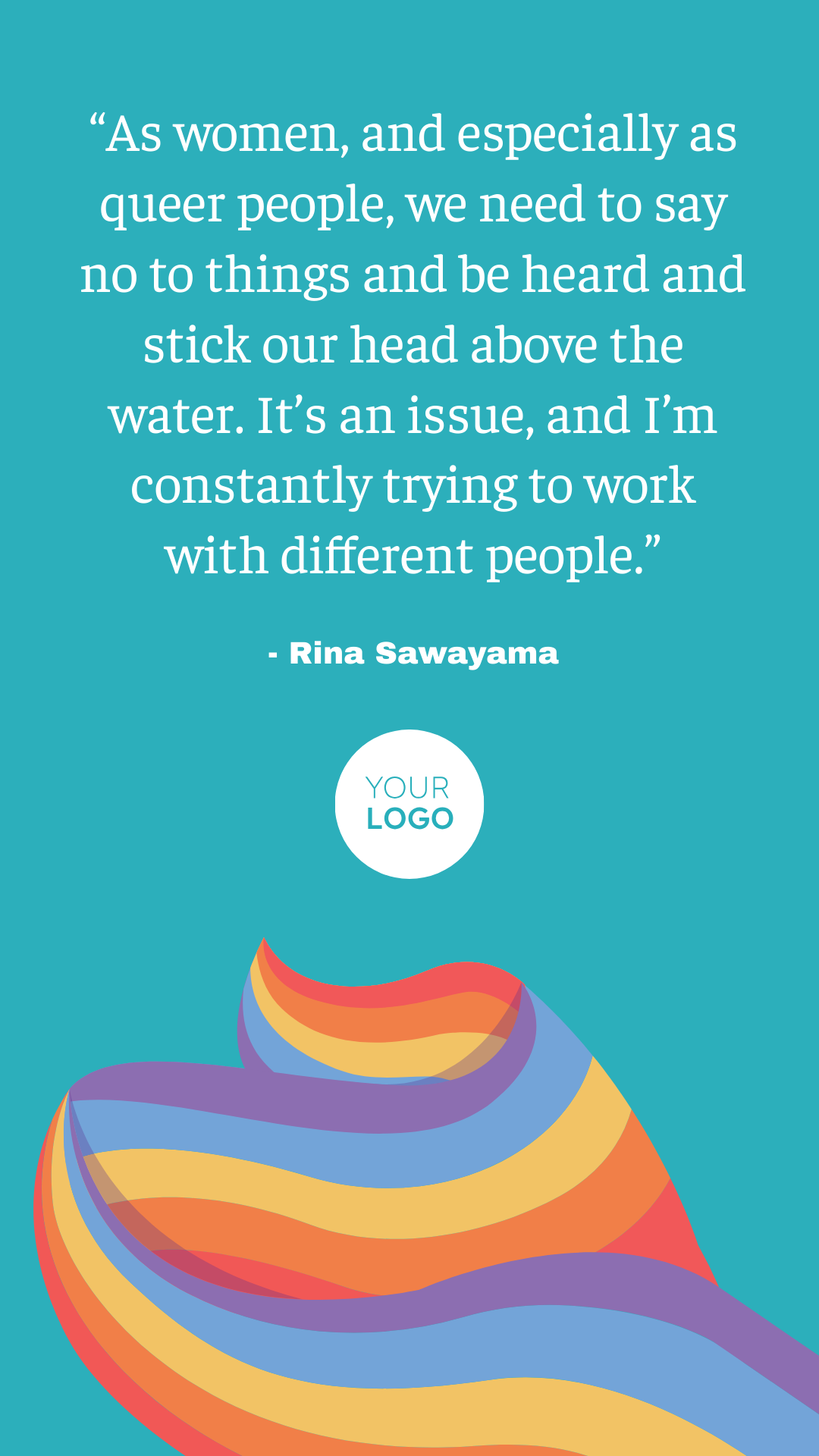 Free Pride Month Quotes for Business Template