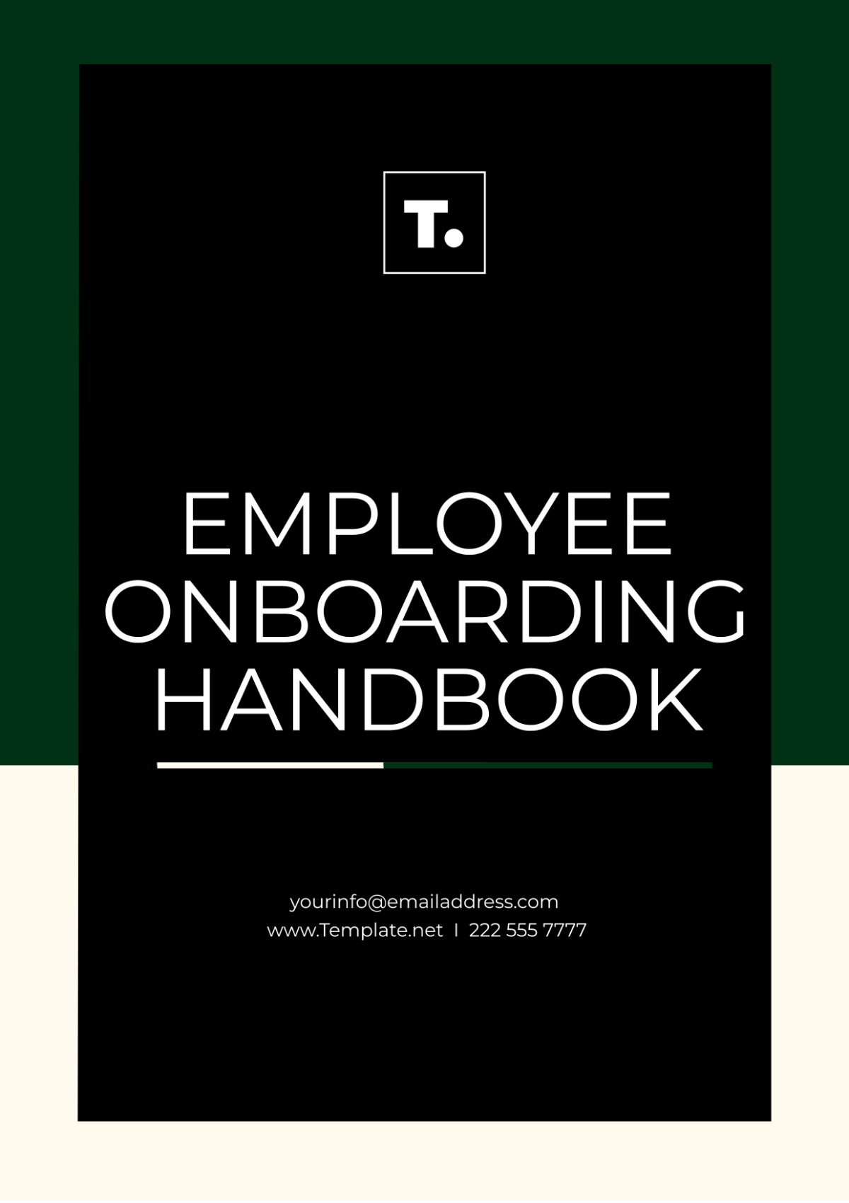 Employee Onboarding Handbook Template - Edit Online & Download