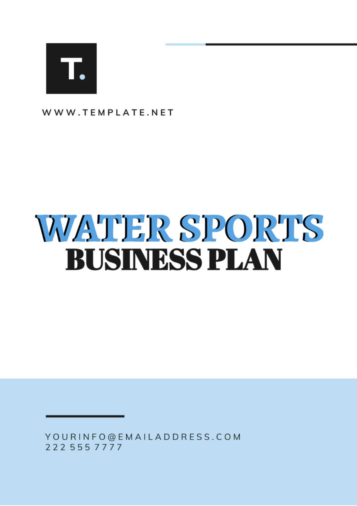 sports business plan template