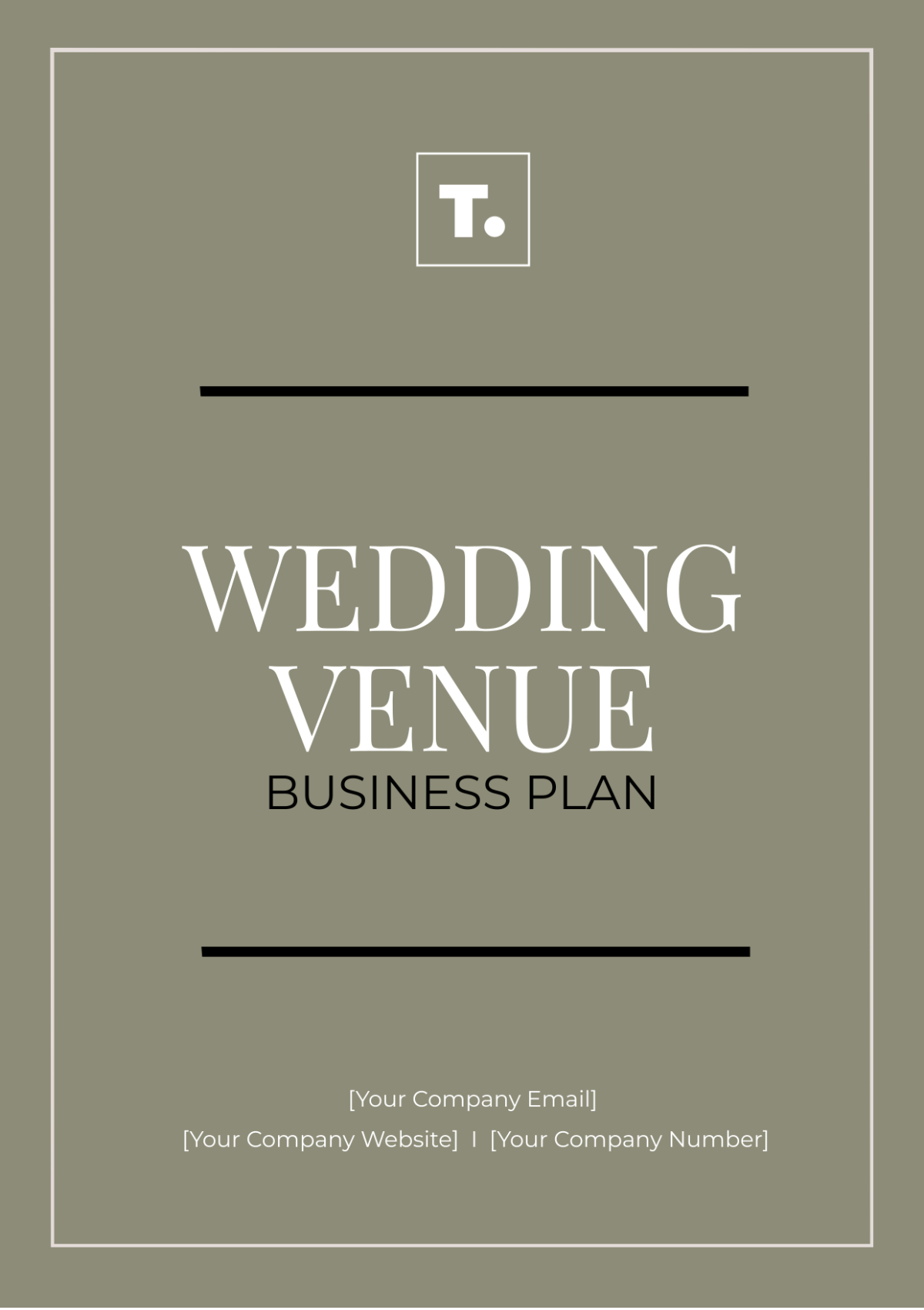 Wedding Venue Business Plan Template - Edit Online & Download