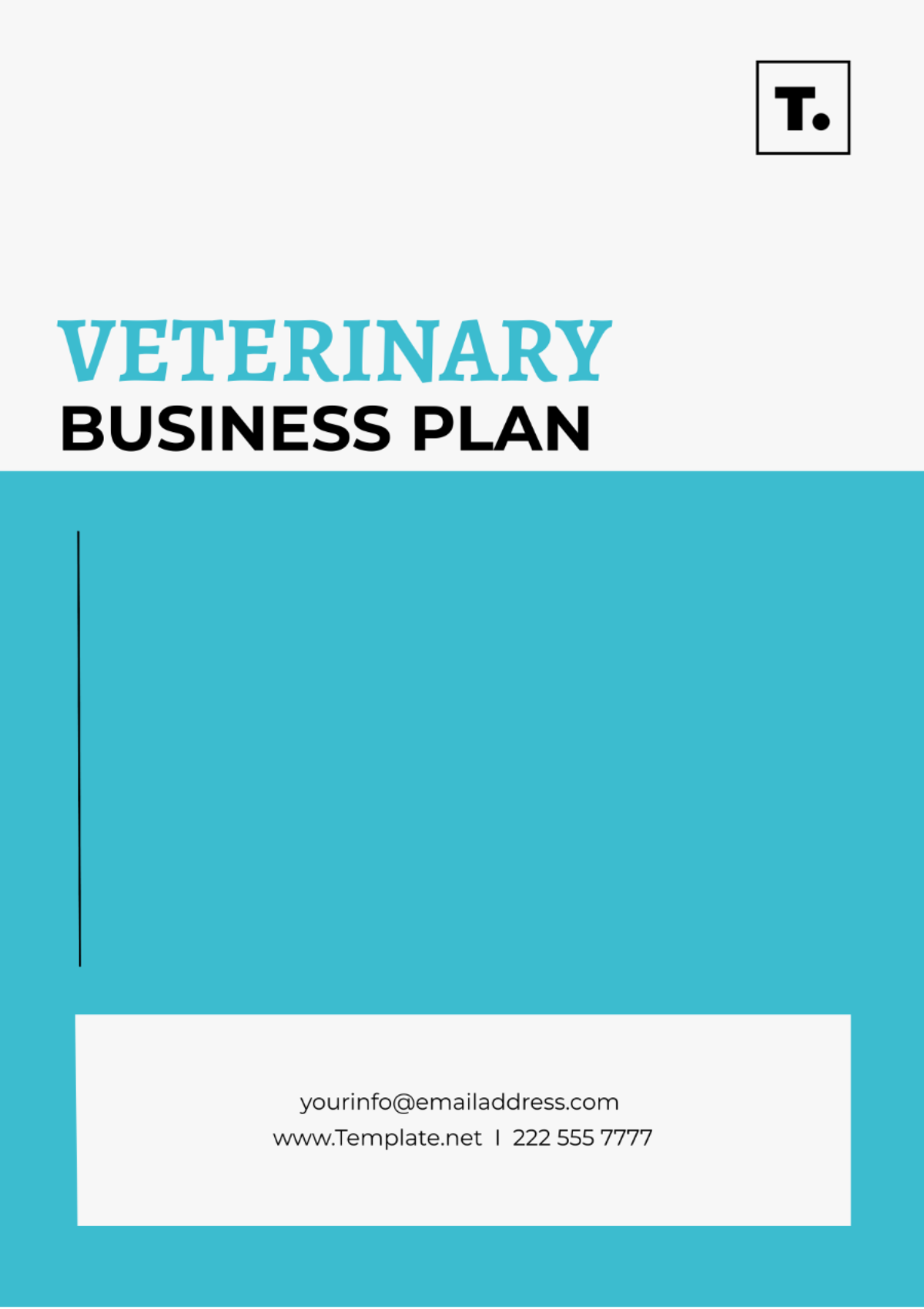 how to write a veterinary business plan