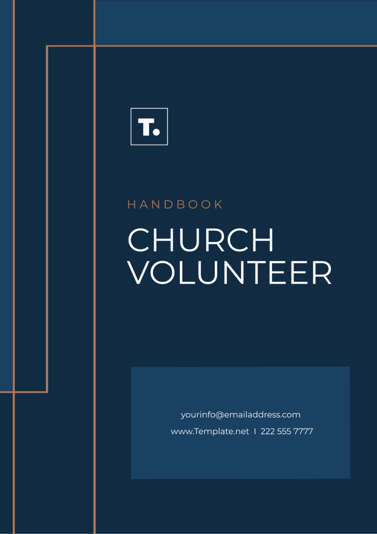 Church Volunteer Handbook Template - Edit Online & Download Example ...