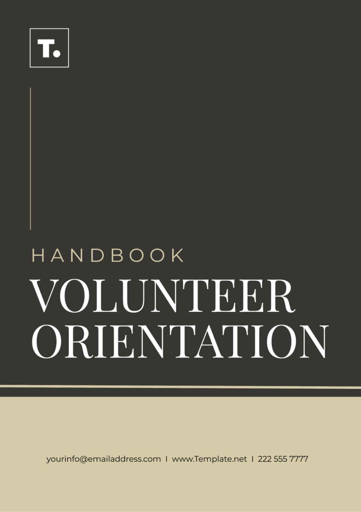 Free Volunteer Orientation Handbook Template