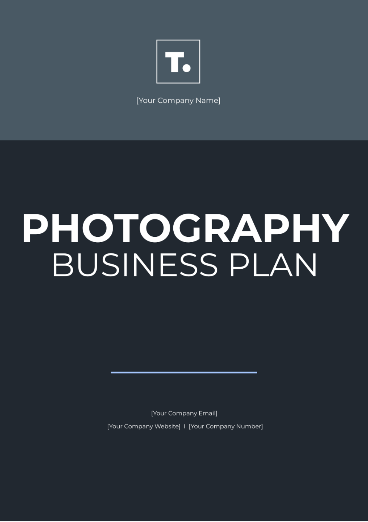 Photography Business Plan Template - Edit Online & Download