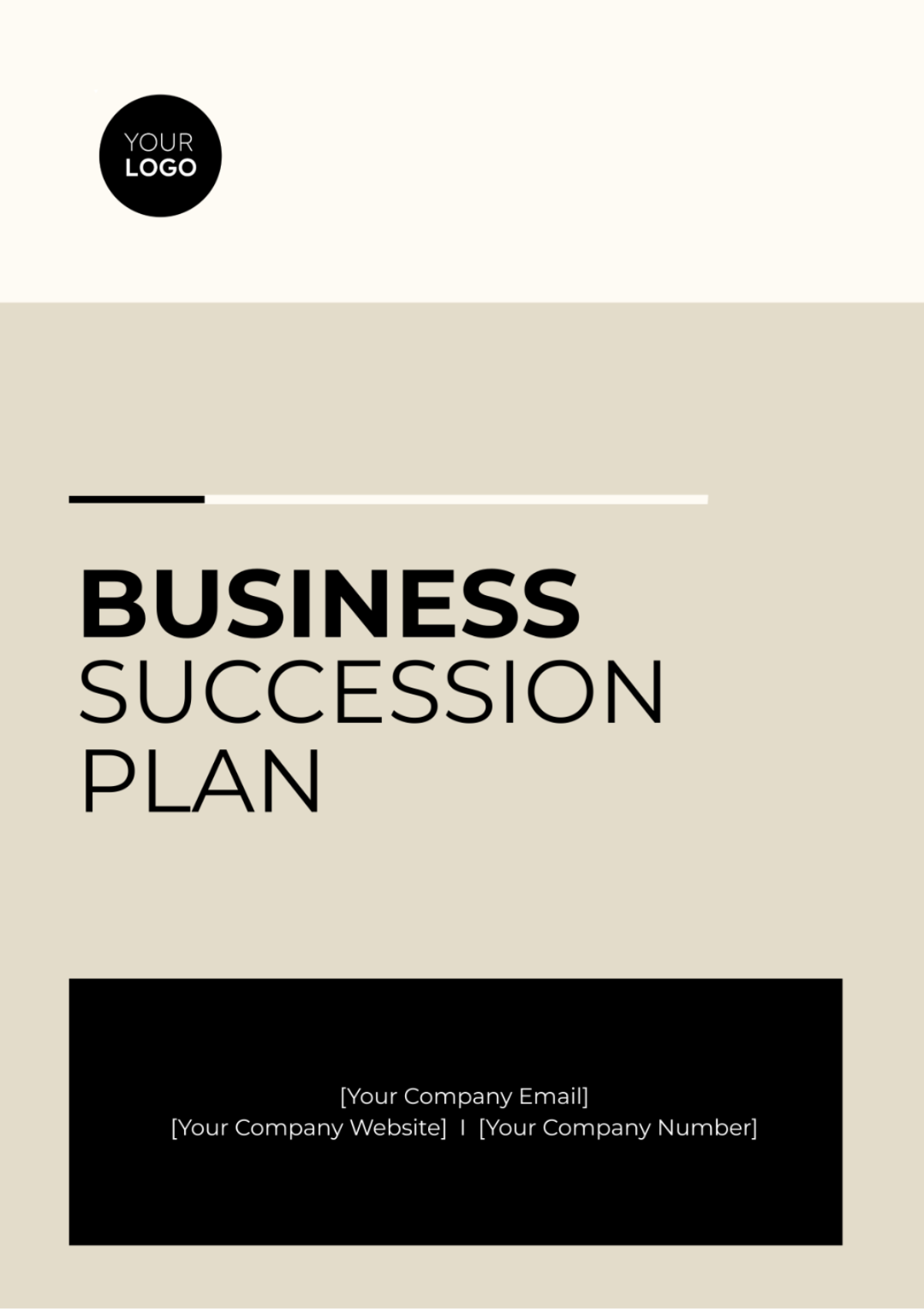 Business Succession Plan Template - Edit Online & Download