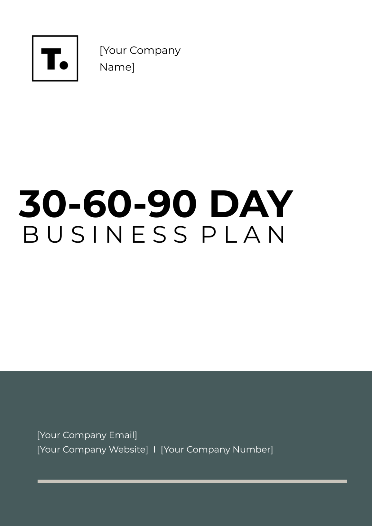 30 60 90 Day Business Plan Template - Edit Online & Download