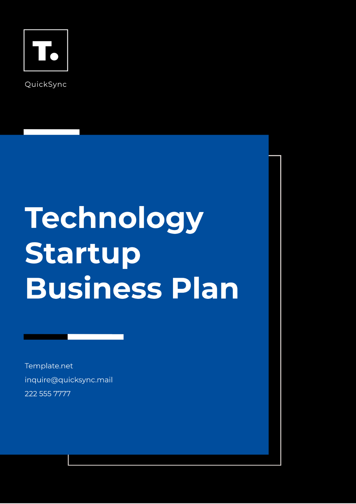 Technology Startup Business Layout Plan Template - Edit Online & Download