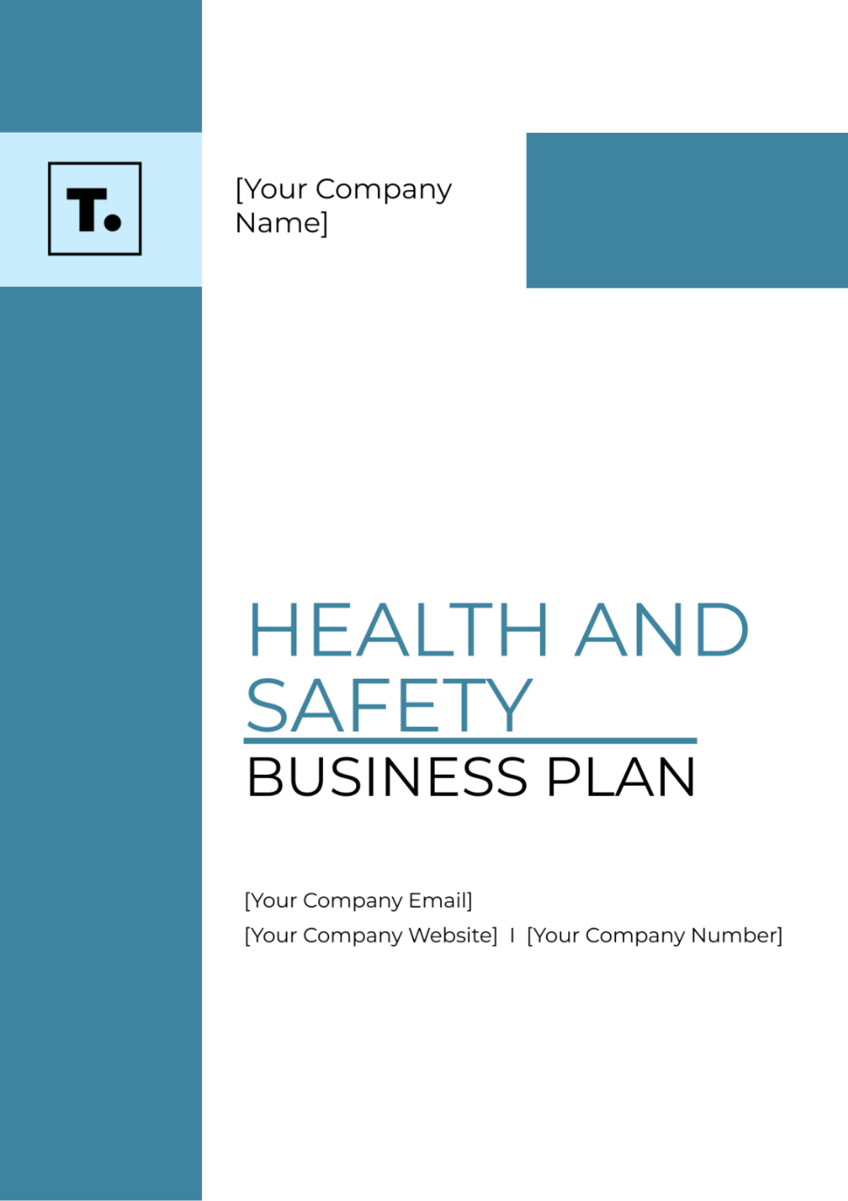 health and safety business plan template