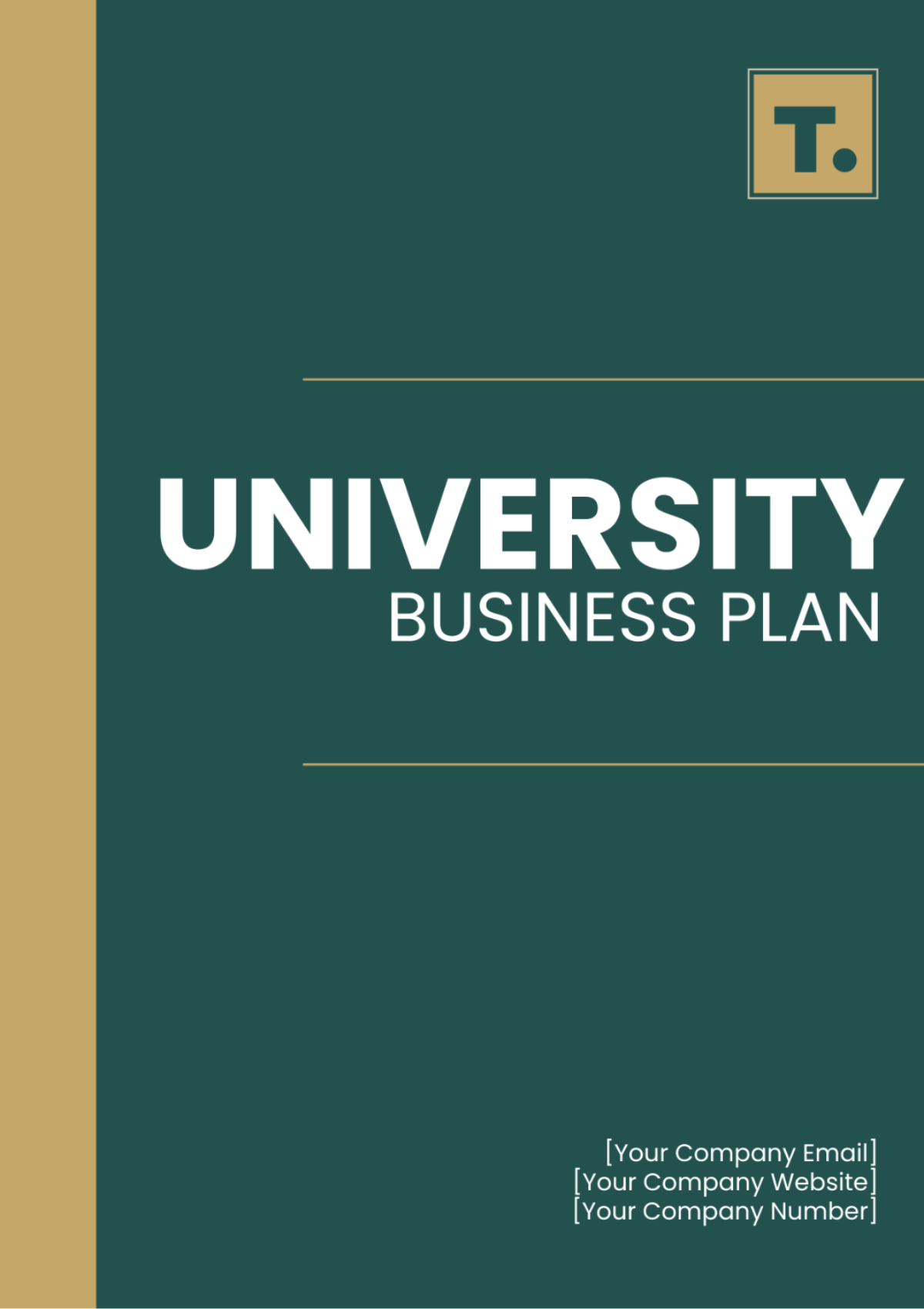 University Business Plan Template - Edit Online & Download