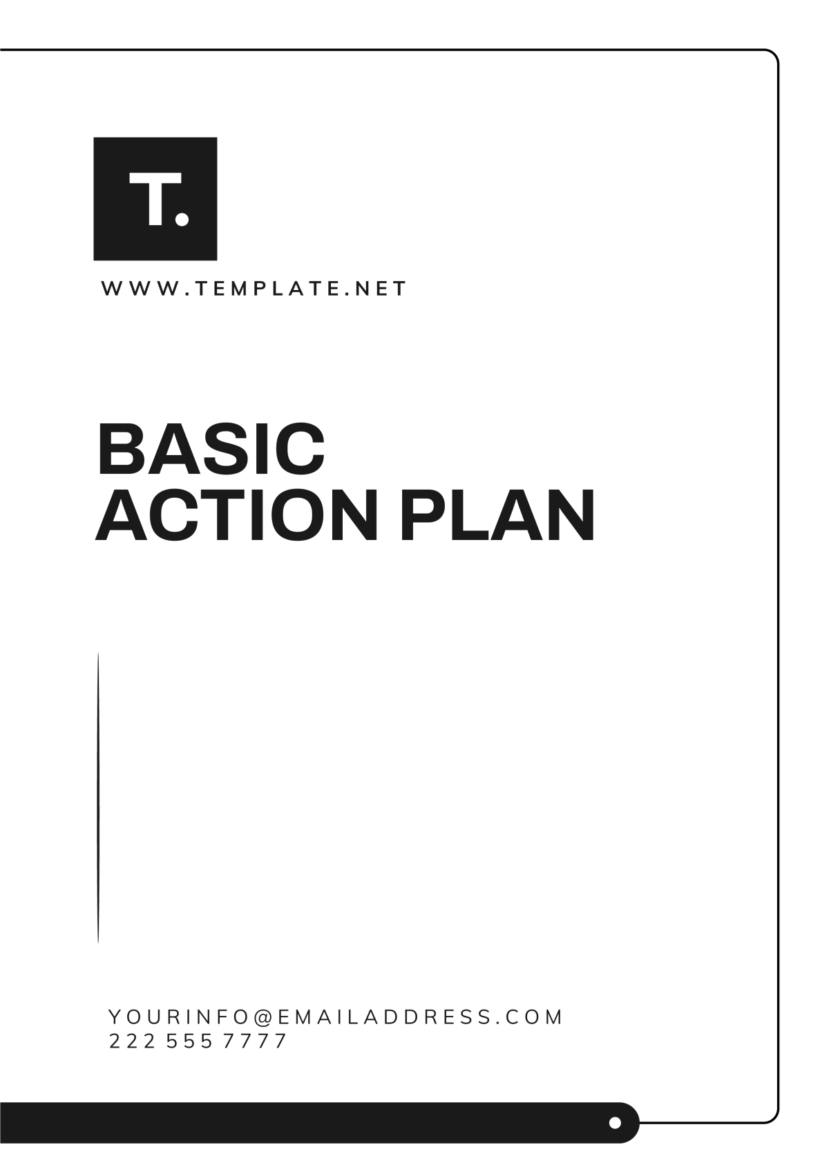 Free Basic Action Plan Template