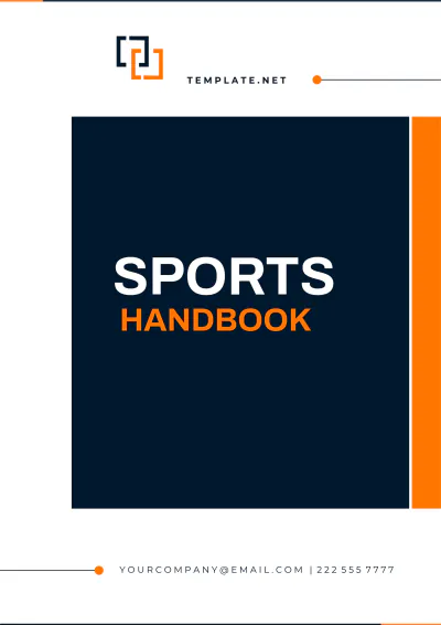 Free Sports Handbook Template to Edit Online