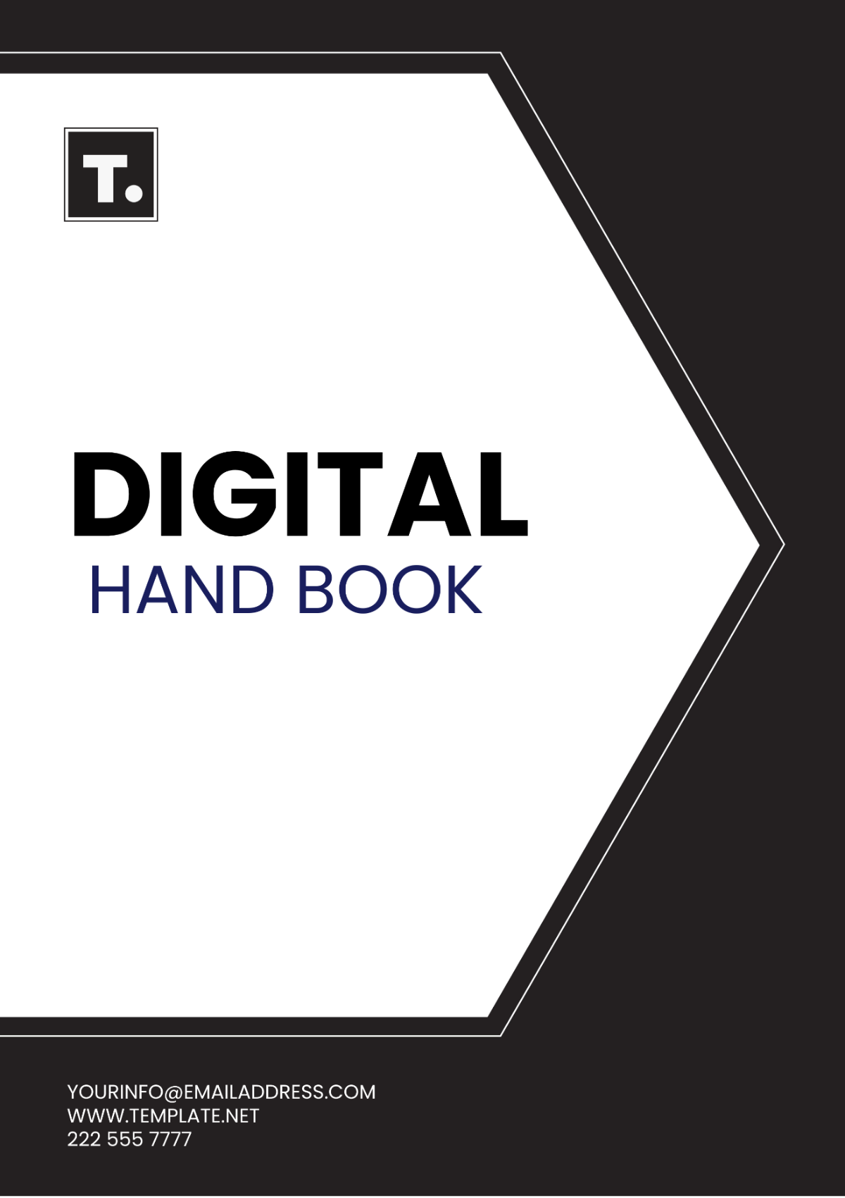 Digital Handbook Template - Edit Online & Download