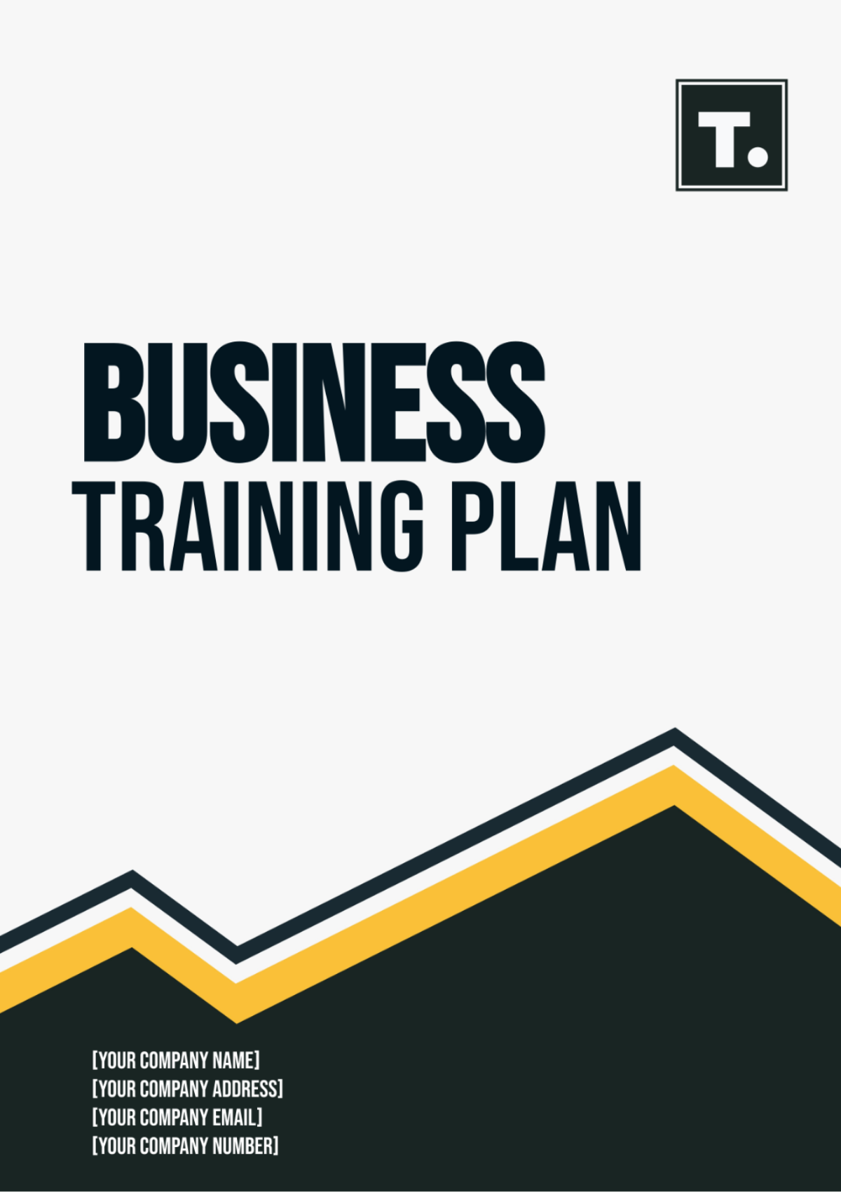 Business Training Plan Template