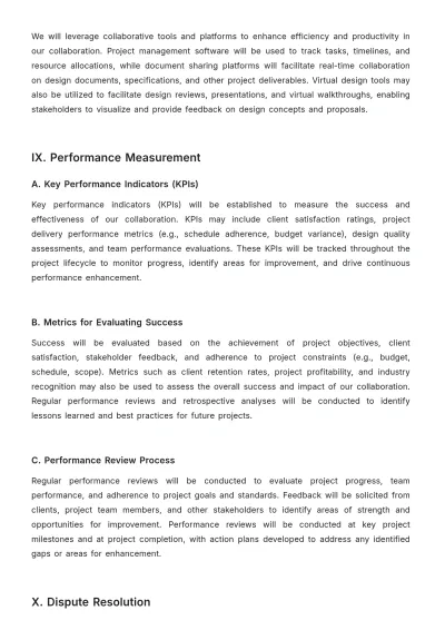 Free Interior Design Partnership Proposal Template to Edit Online