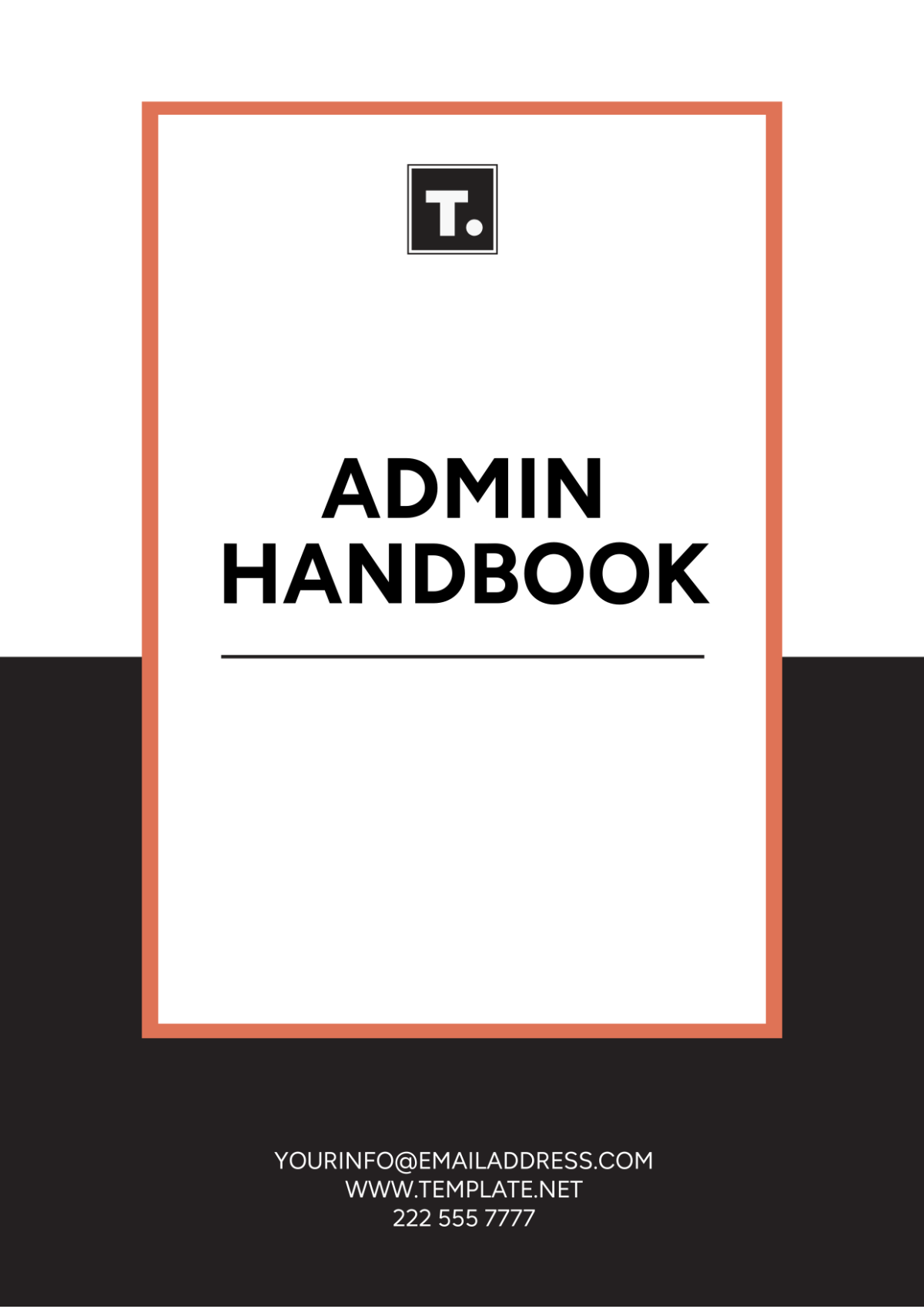 Admin Handbook Template - Edit Online & Download