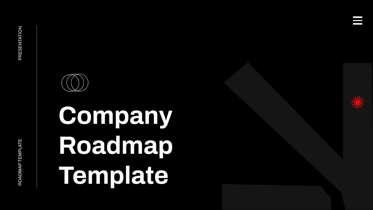 Free Company Roadmap Template