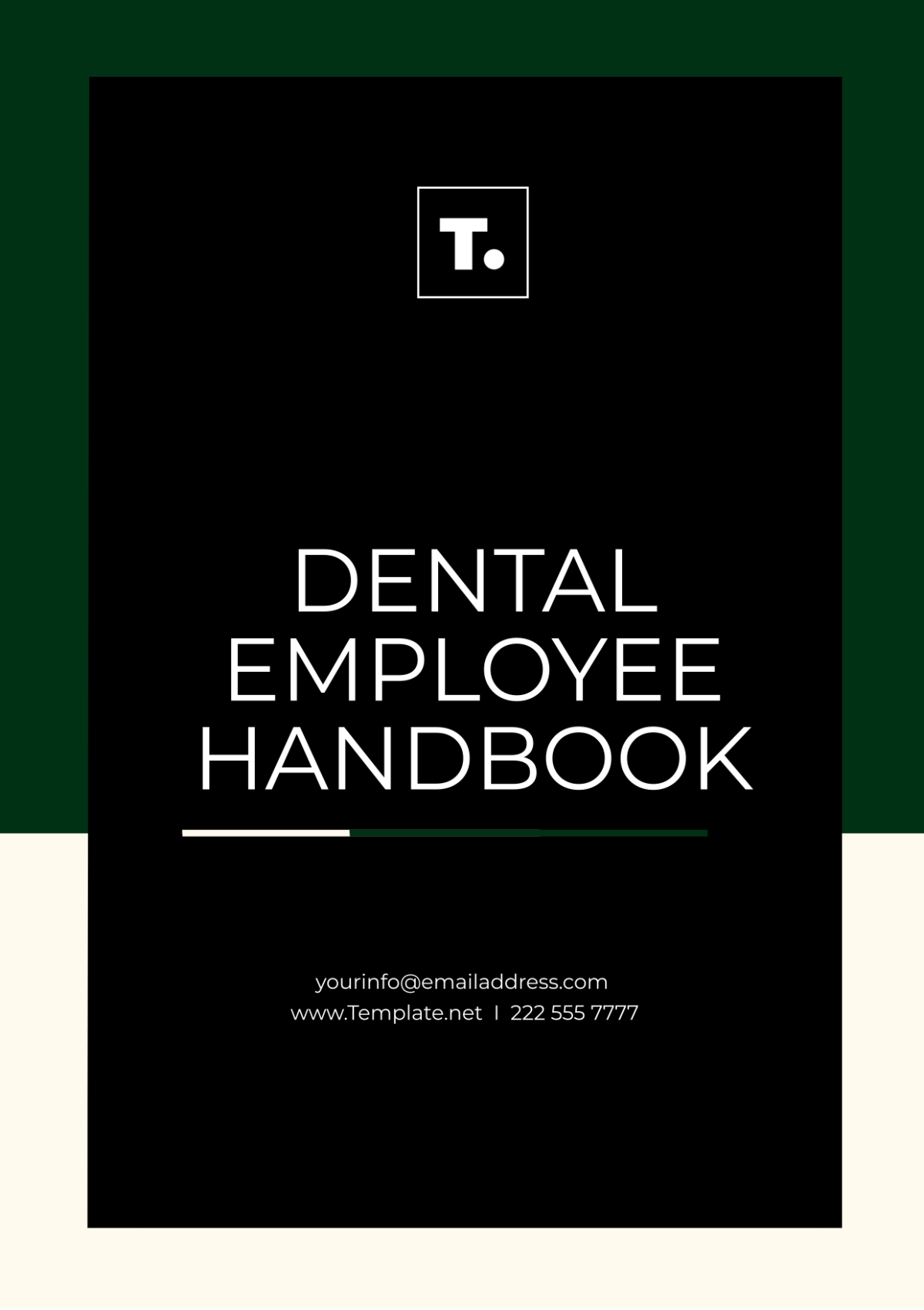 Dental Employee Handbook Template - Edit Online & Download