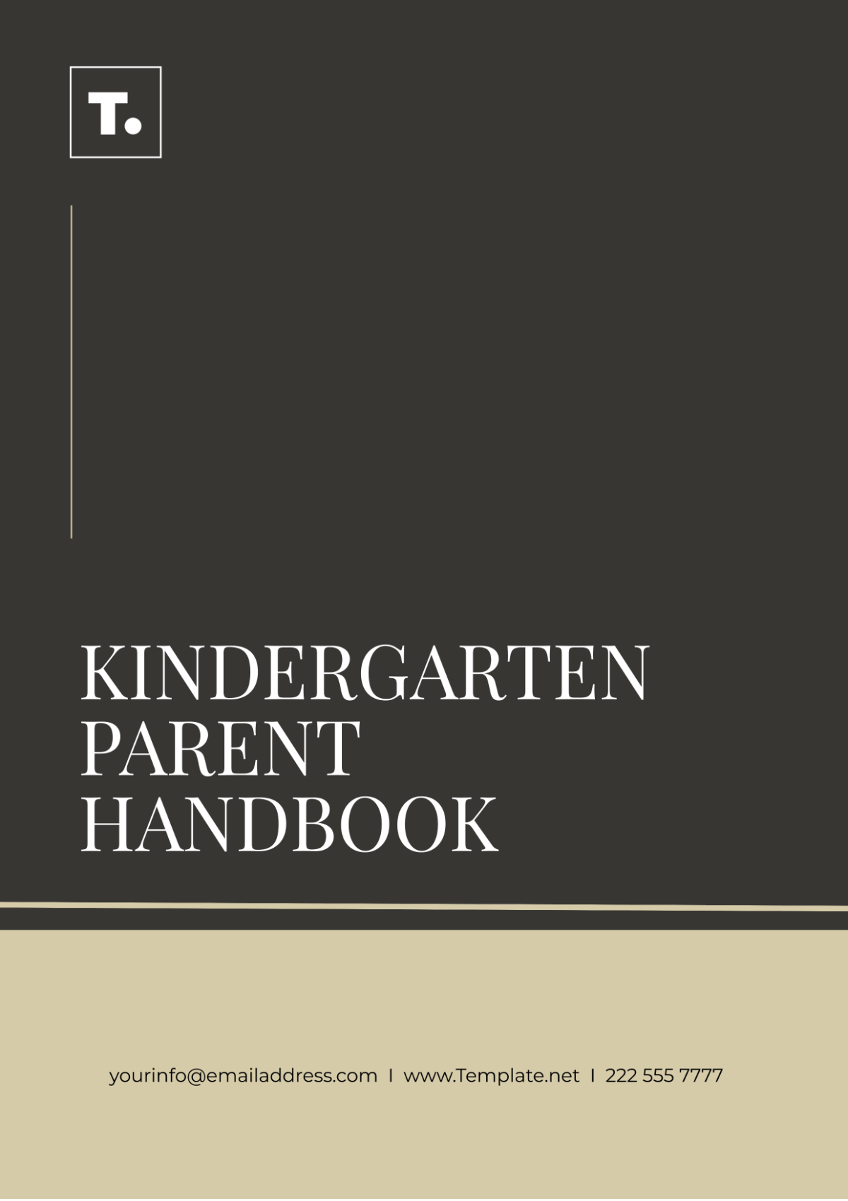 Kindergarten Parent Handbook Template - Edit Online & Download