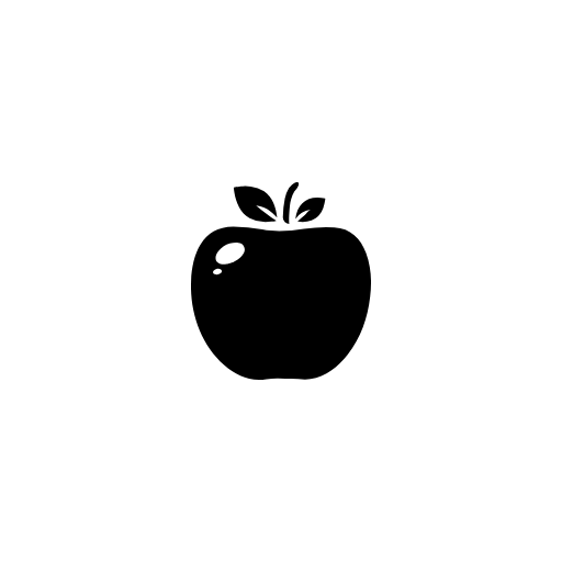 Solid Apple Icon
