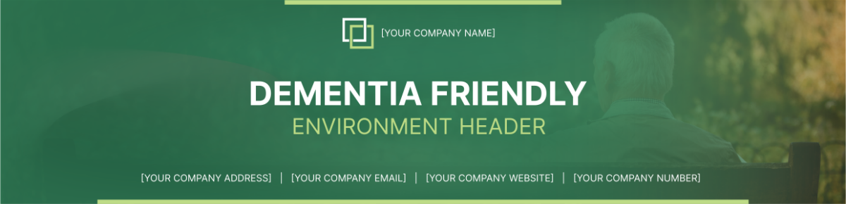Dementia Friendly Environment Header