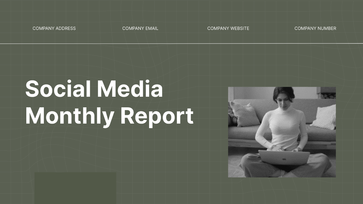 Social Media Monthly Report