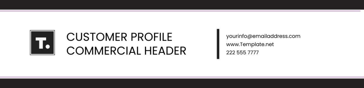Customer Profile Commercial Header