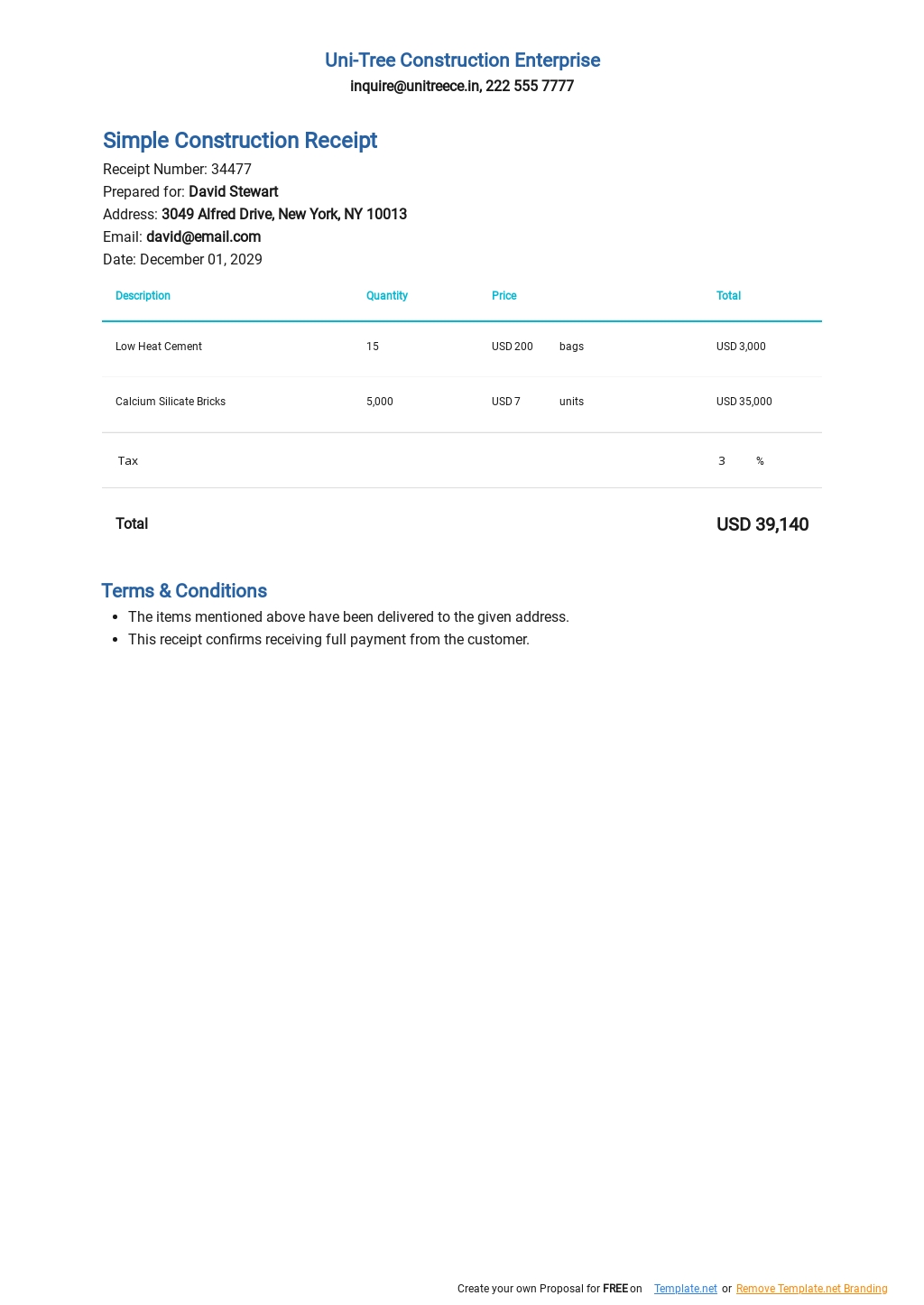 sample-construction-receipt-business-template-receipt-template-construction