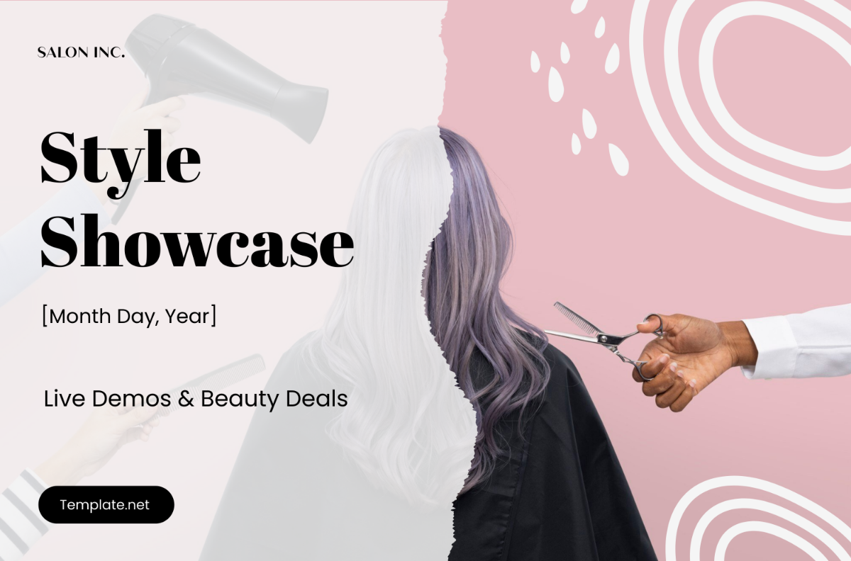 Salon Event Banner Template