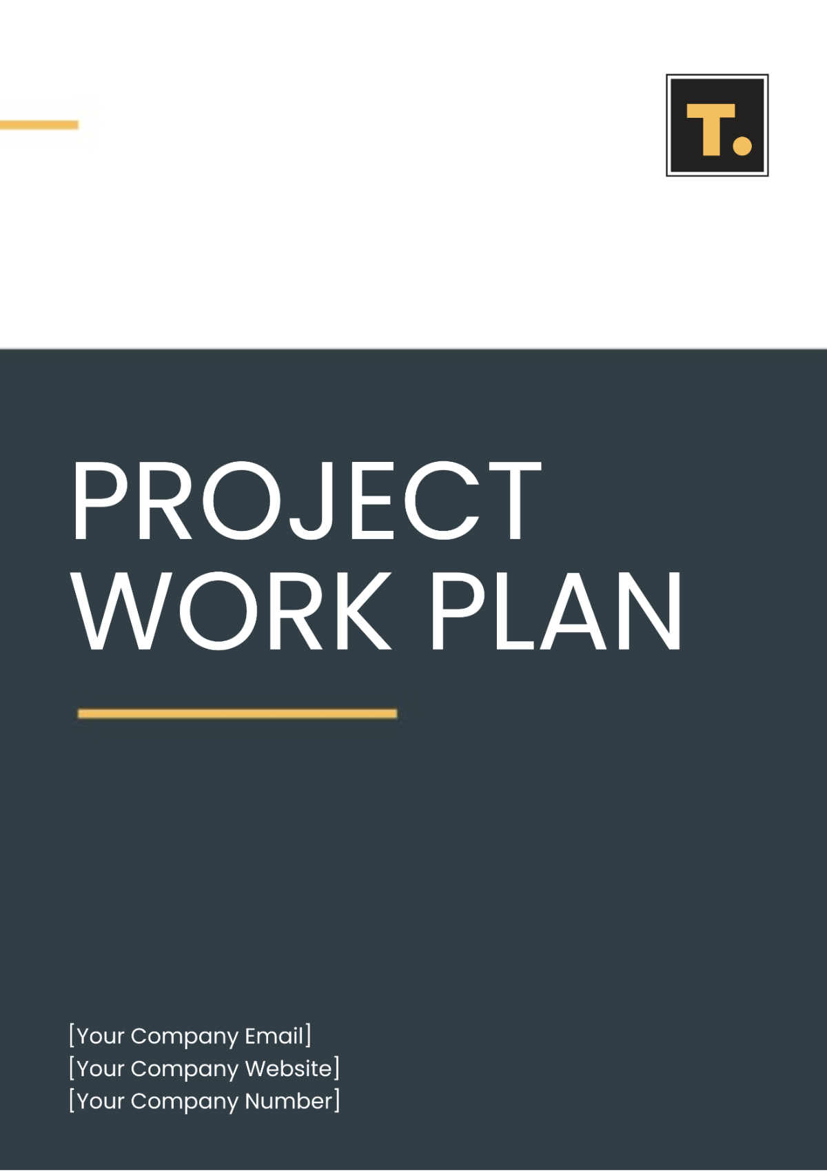 Project Work Plan Template - Edit Online & Download